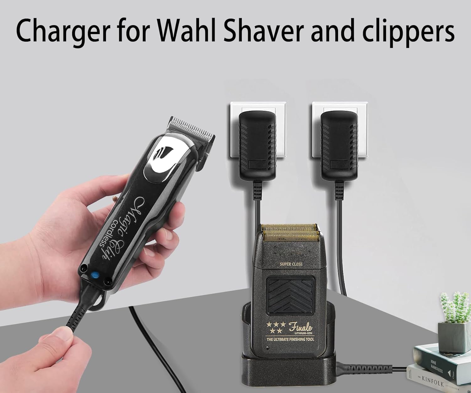 Amazon.com: Kaynway Replacement 4V Charger for Wahl Magic Clip